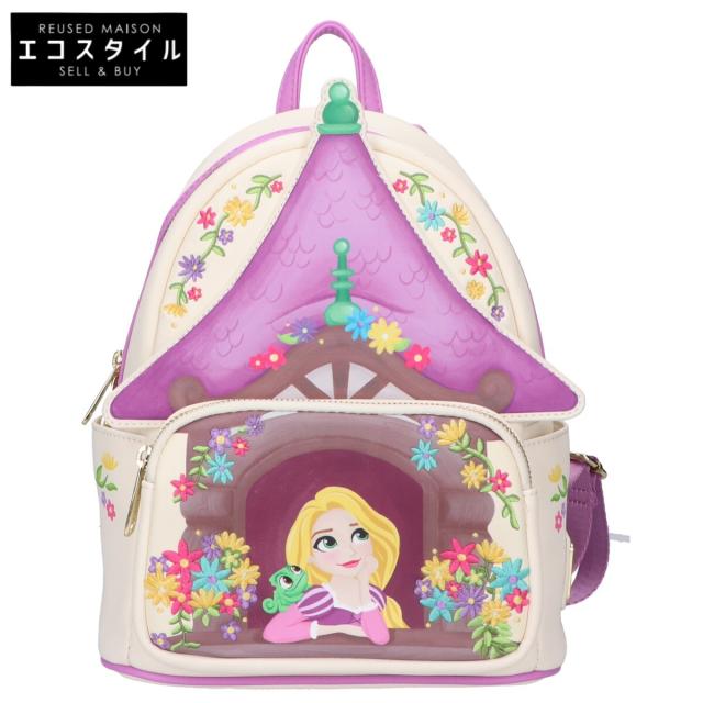 Loungefly ラウンジフライ リュック バックパック ホワイト/パープル レディース