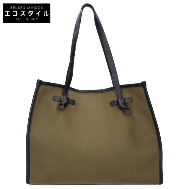 GIANNICHIARINI ジャンニキアリーニ トートバッグ カーキ レディース