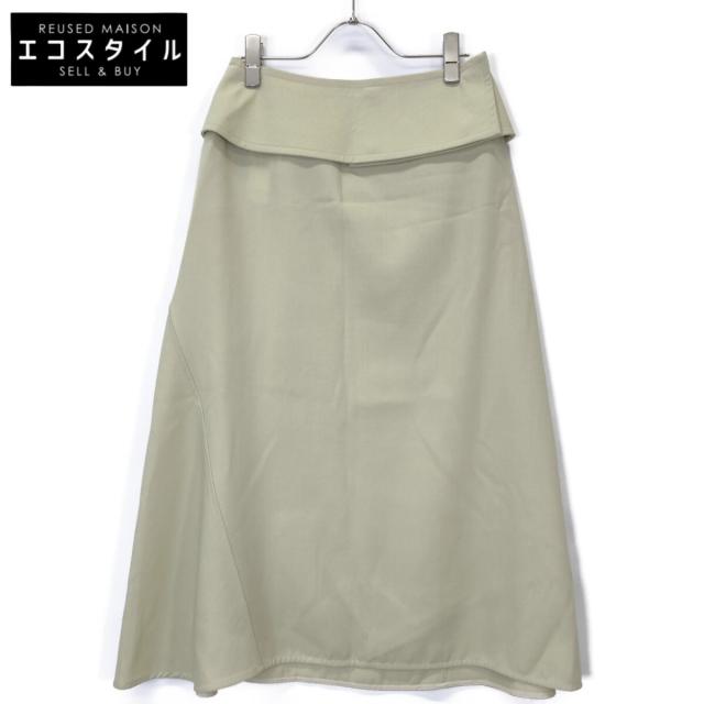 JIL SANDER ジルサンダー スカート 32 グリーン レディース