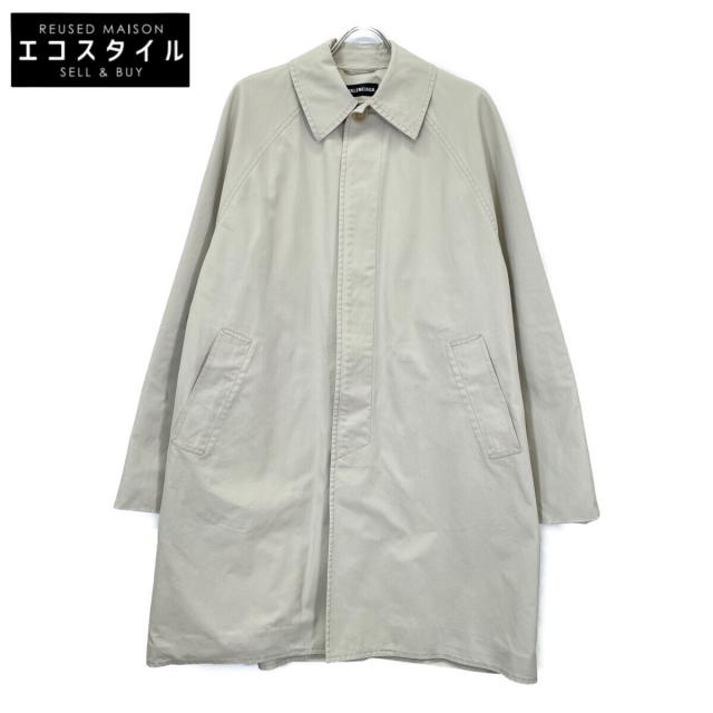 BALENCIAGA バレンシアガ コート 44 ベージュ メンズ