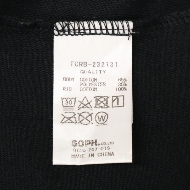 F.C.Real Bristol エフシーリアルブリストル トップス S ブラック メンズ