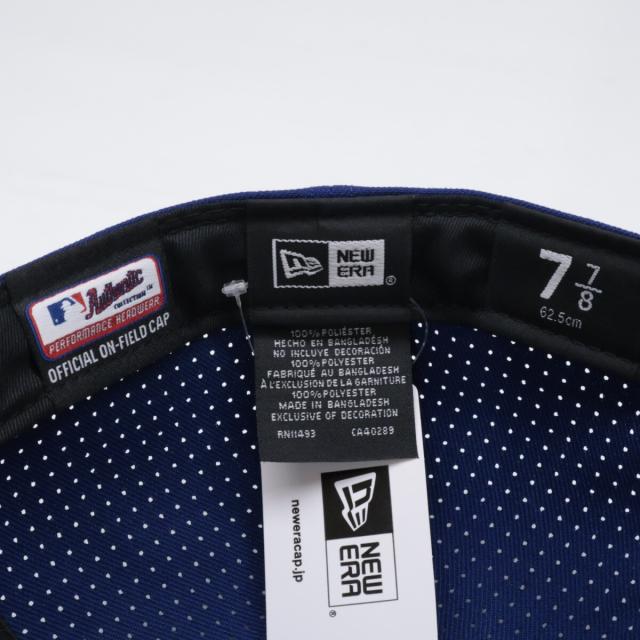 NEWERA ニューエラ 帽子 62.5cm ブルー メンズ
