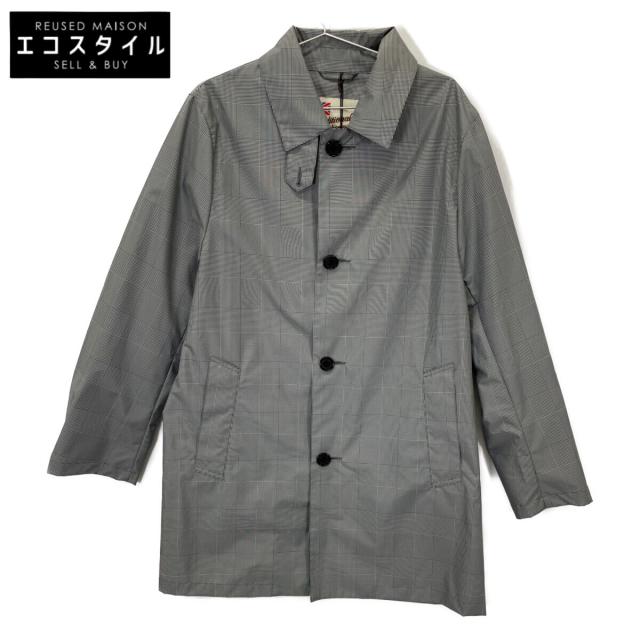 TRADITIONAL WEATHERWEAR トラディショナルウェザーウェア コート 40 ブラック×ホワイト メンズ