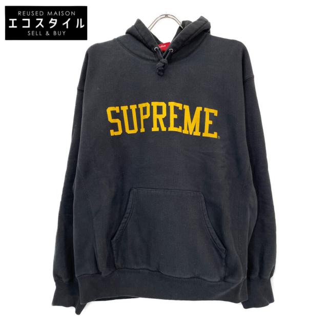 Supreme シュプリーム トップス M ブラック／イエロー メンズ