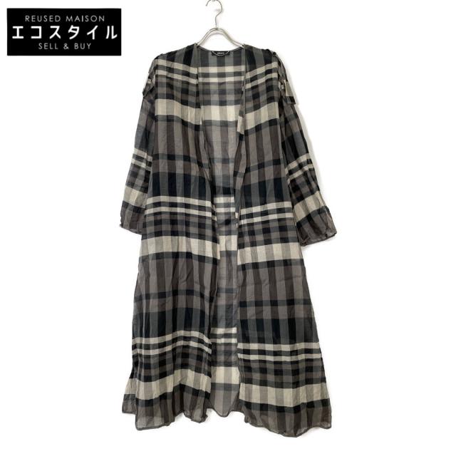 ebure エブール トップス 38 ブラック×ベージュ レディース