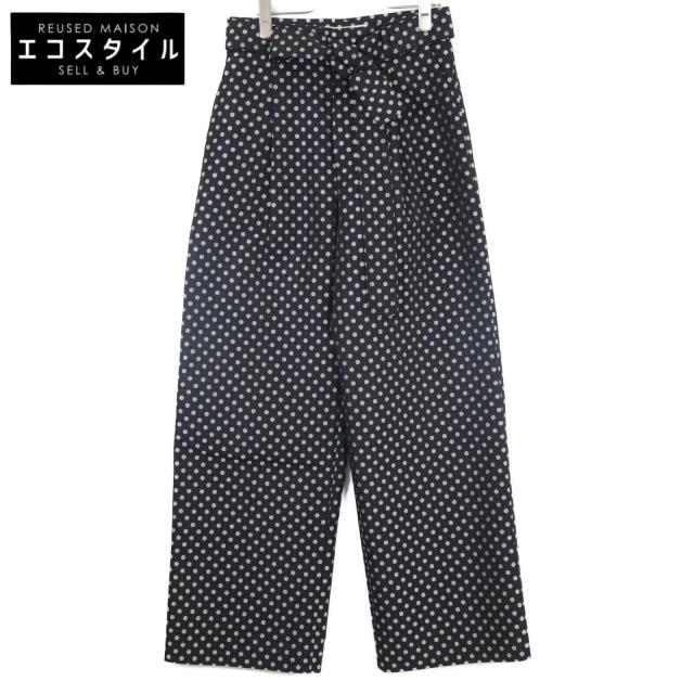 LE CIEL BLEU ルシェルブルー ボトムス 38 ブラック レディース