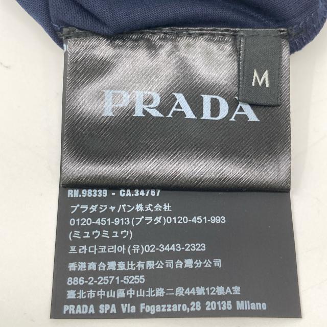 PRADA プラダ トップス M ブラック メンズ_5