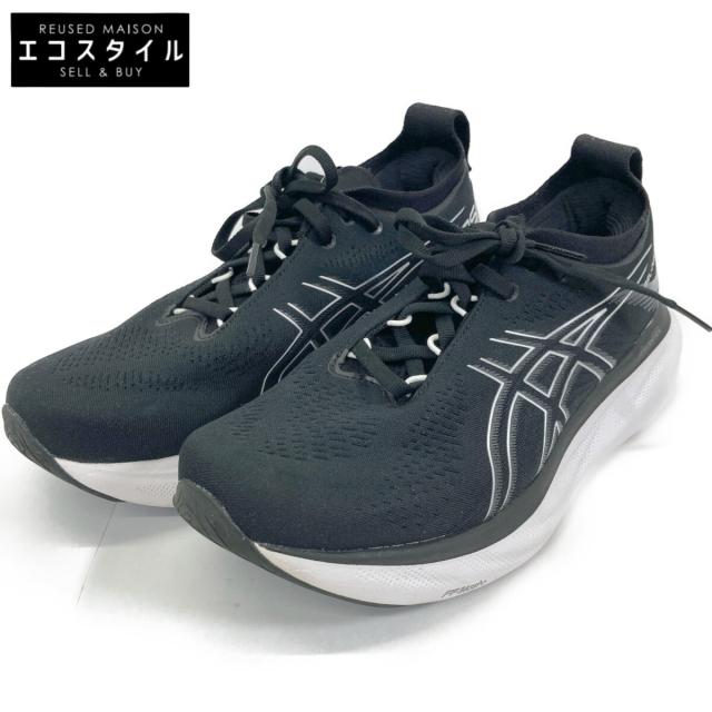 asics アシックス シューズ 26 ブラック メンズ