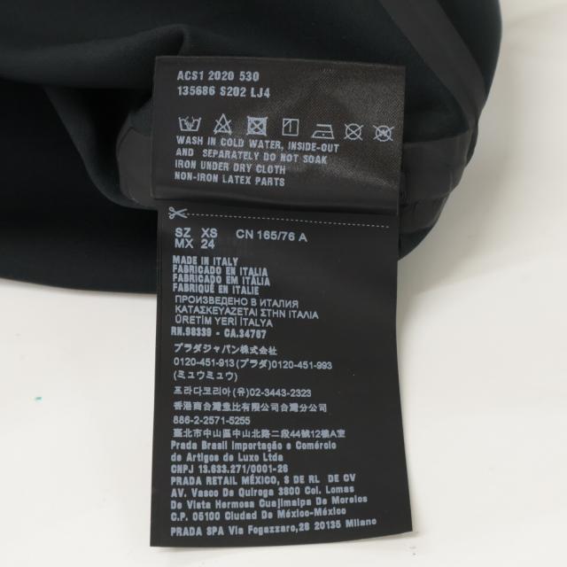 PRADA SPORT プラダスポーツ トップス XS ブラック レディース