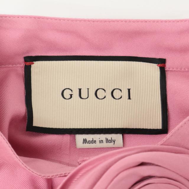 GUCCI グッチ トップス 38 ピンク レディース