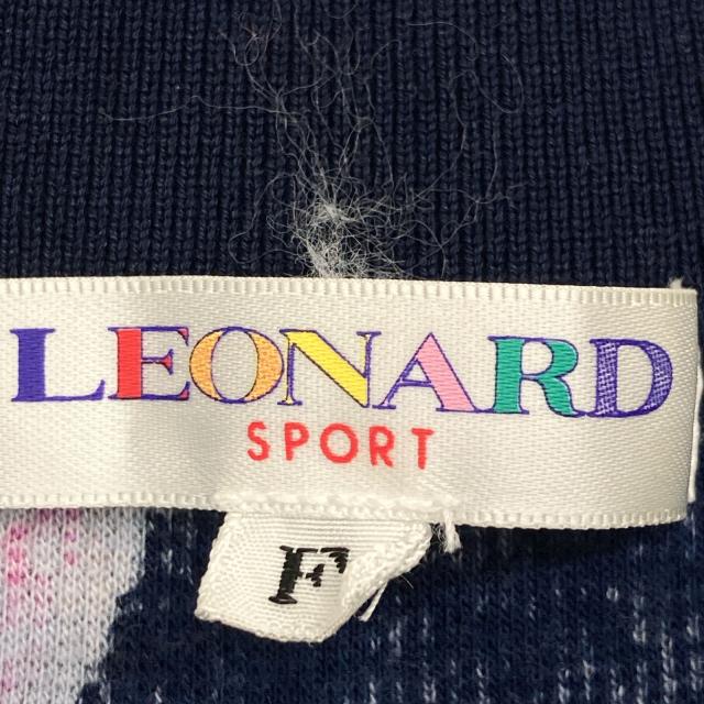 LEONARD レオナール トップス F ネイビー/マルチカラー レディース LEONARD レオナール トップス F ネイビー/マルチカラー レディース