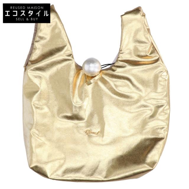 MUVEIL ミュベール ハンドバッグ gold レディース