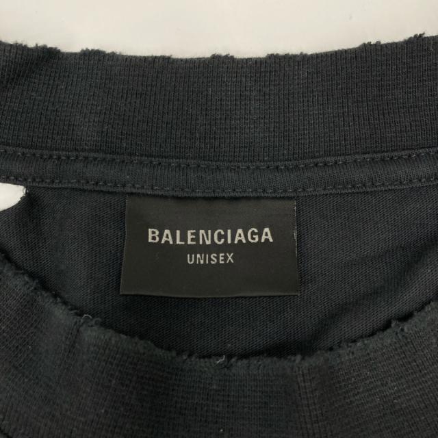 BALENCIAGA バレンシアガ トップス L ブラック メンズ_3