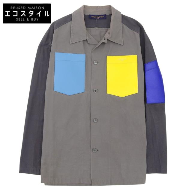 LOUIS VUITTON ルイヴィトン トップス L グレー メンズ