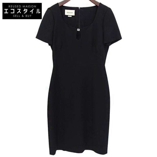 GUCCI グッチ ワンピース 40 ブラック レディース