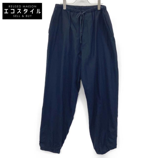 COMOLI コモリ ボトムス 3 ネイビー メンズ