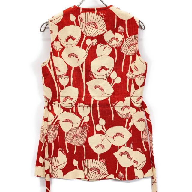 GUCCI グッチ ベスト 38 レッド レディース_2