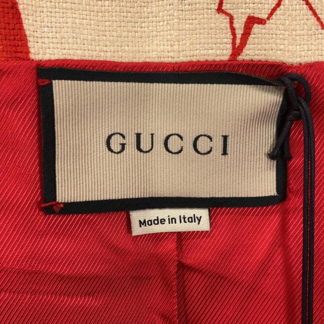 GUCCI グッチ ベスト 38 レッド レディース_4
