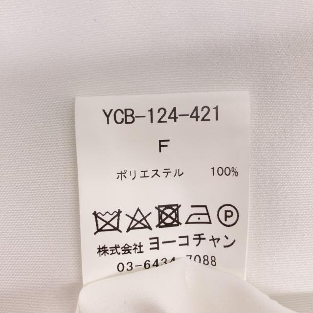 YOKOCHAN ヨーコチャン トップス F ホワイト レディース_4