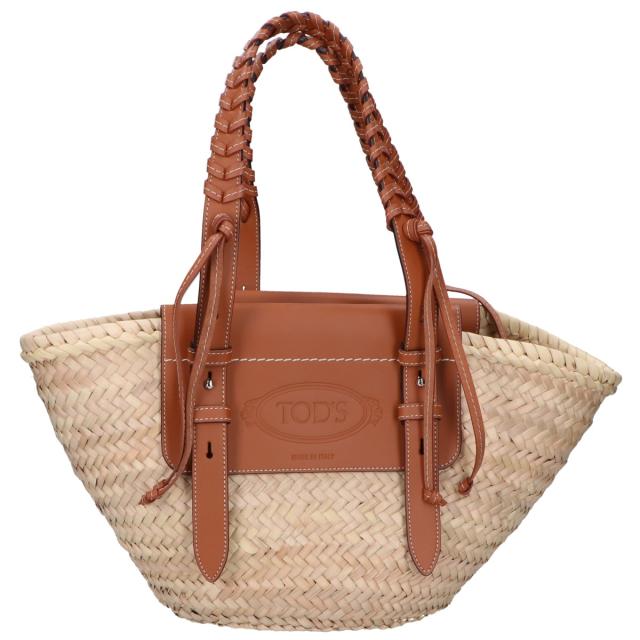 TODS トッズ トートバッグ ナチュラル/ブラウン レディース_1