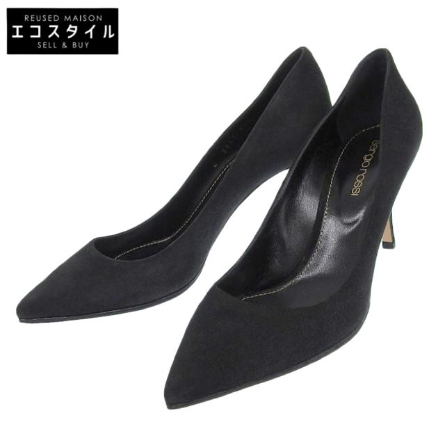 Sergio Rossi セルジオロッシ シューズ 36 1/2 ブラック レディース