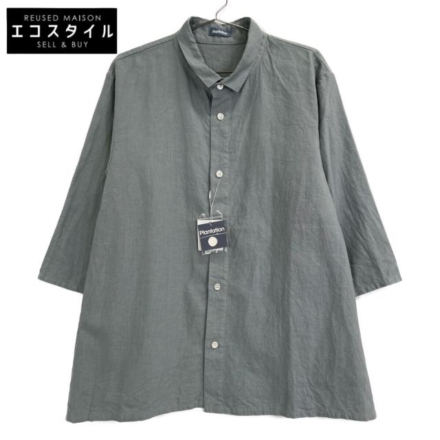 Plantation プランテーション トップス XL カーキ レディース