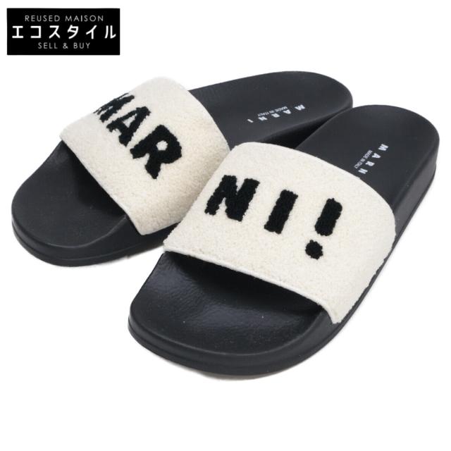 MARNI マルニ シューズ 39 ホワイト/ブラック レディース