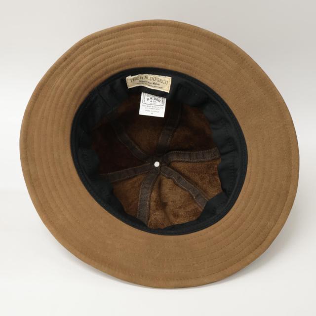 THE H.W.DOG&CO ザエイチダブリュードッグアンドコー 帽子 36 ブラウン メンズ