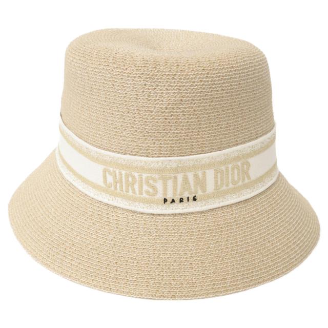 Christian Dior クリスチャンディオール 帽子 57 ベージュ レディース Christian Dior クリスチャンディオール 帽子 57 ベージュ レディース