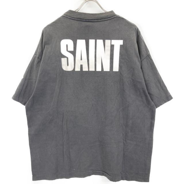 SAINT MICHAEL セントマイケル トップス XL グレー メンズ グレー