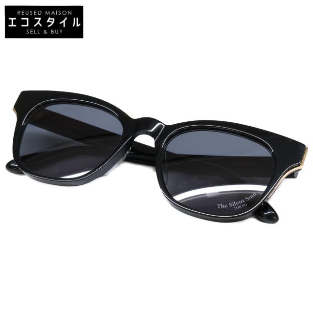 The Silent Soul ザ サイレント ソウル サングラス 53□21-146 ブラック メンズ