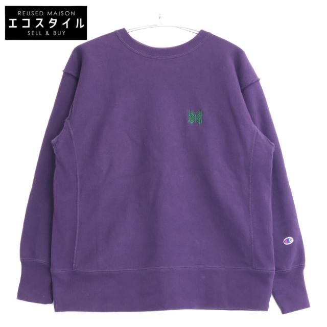 Champion チャンピオン トップス S パープル メンズ