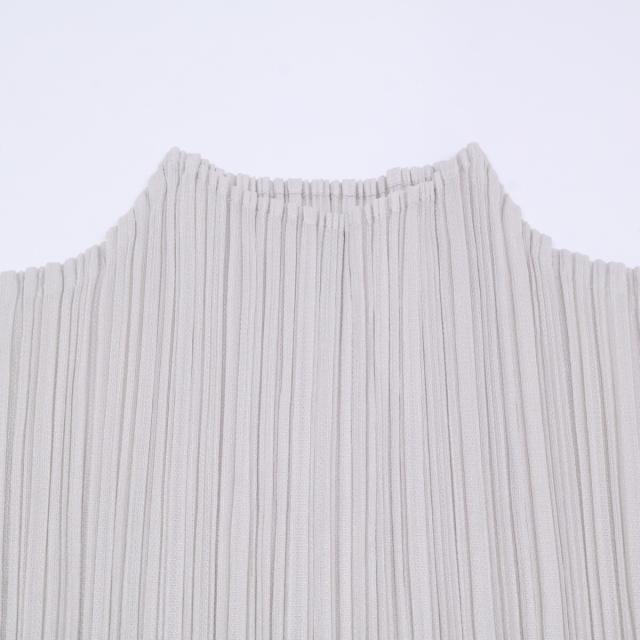 PLEATS PLEASE プリーツプリーズ ワンピース 2 グレー レディース