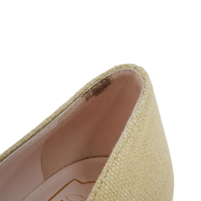 Roger Vivier ロジェヴィヴィエ シューズ 36 ベージュ/ゴールド レディース