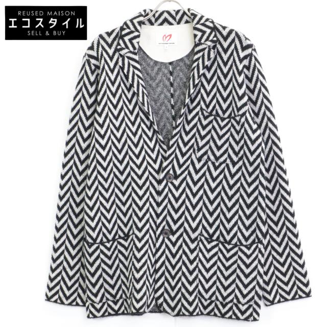 MASTER BUNNY EDITION マスターバニーエディション ジャケット 6 ブラック×ホワイト メンズ