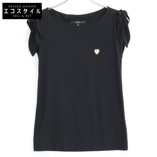 GUCCI グッチ トップス XS ブラック レディース