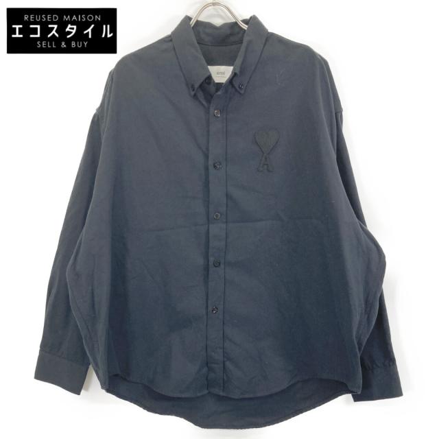 AMI PARIS アミパリス トップス 44 ブラック メンズ