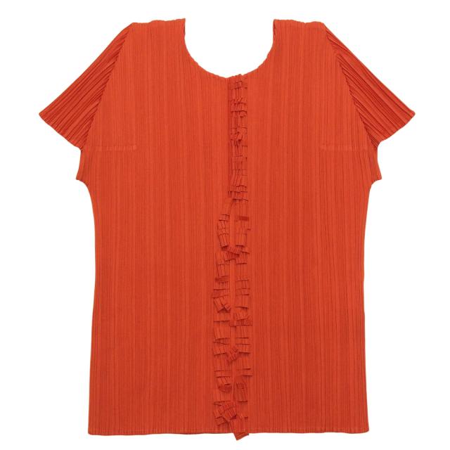 PLEATS PLEASE プリーツプリーズ トップス 3 オレンジ レディース