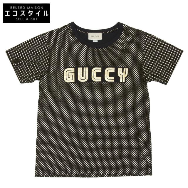 GUCCI グッチ トップス S ブラック レディース