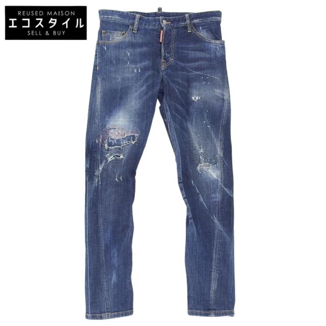 DSQUARED2 ディースクエアード ボトムス 44 インディゴ メンズ