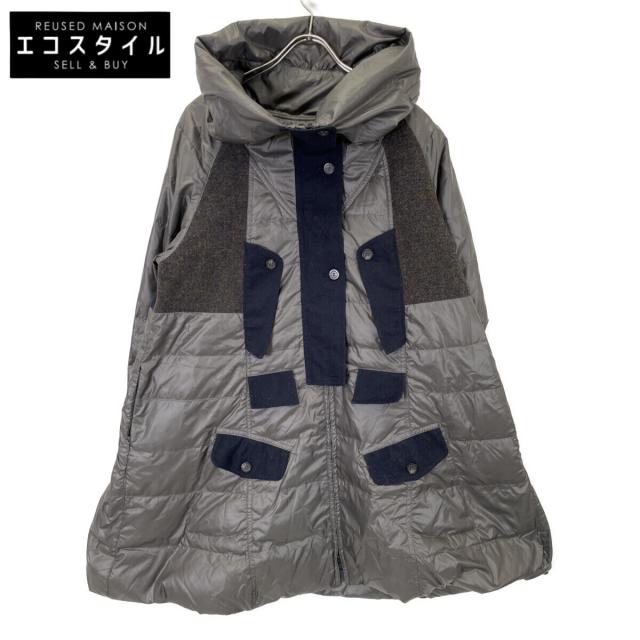 cube-cube キューブ-キューブ コート 42 グレー レディース