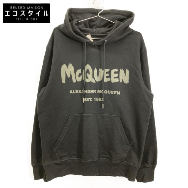 Alexander McQueen アレキサンダーマックイーン トップス M ブラック メンズ