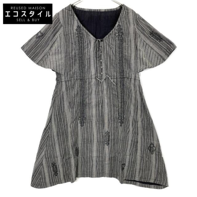 Haat ハート ワンピース 2 ブラック×ホワイト レディース