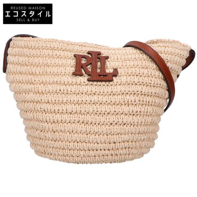 Ralph Lauren ラルフローレン ショルダーバッグ ナチュラル/ブラウン レディース