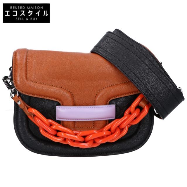 Pierre Hardy ピエールアルディ ショルダーバッグ ブラック/ブラウン レディース