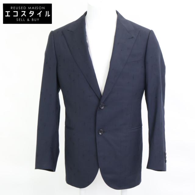 LOUIS VUITTON ルイヴィトン ジャケット 48 ネイビー メンズ