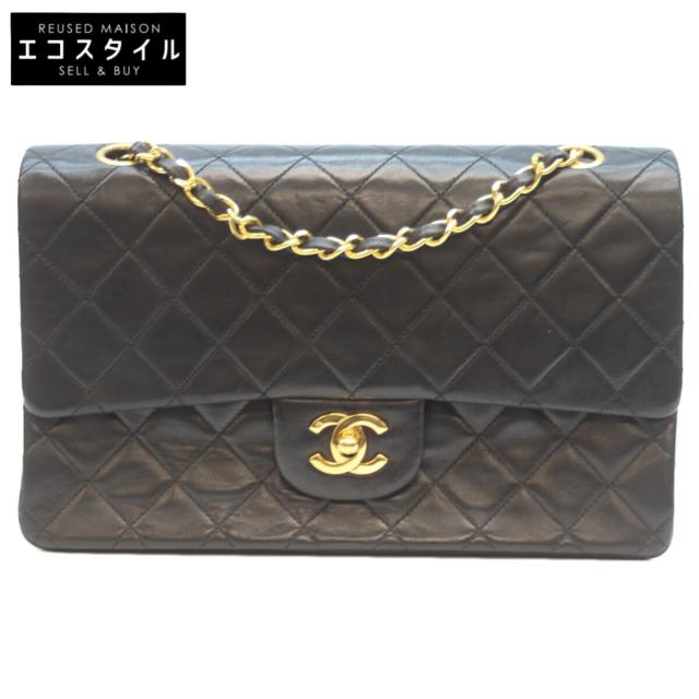CHANEL シャネル ショルダーバッグ ブラック/GD金具 レディース