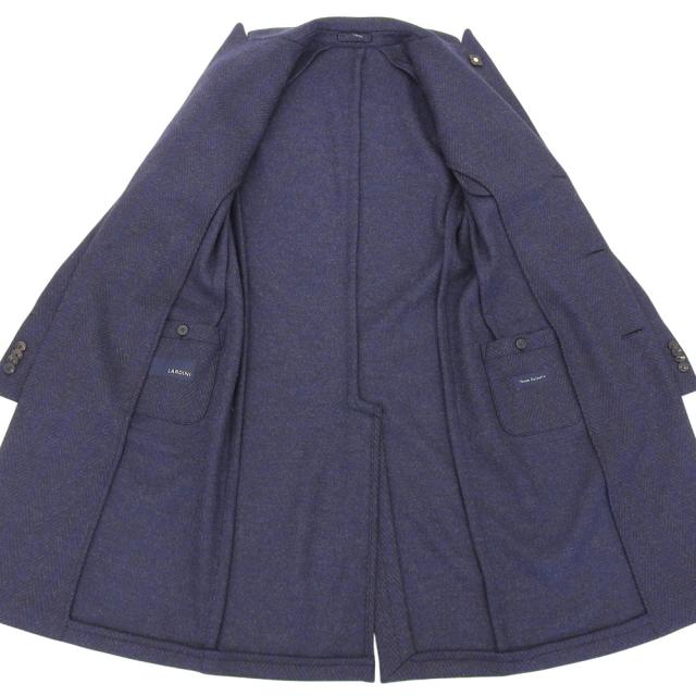LARDINI ラルディーニ コート 44 ネイビー メンズの通販はau PAY