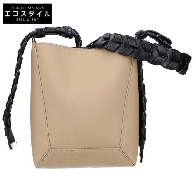 STELLA McCARTNEY ステラマッカートニー ショルダーバッグ ベージュｘブラック レディース