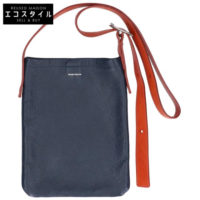 Hender Scheme エンダースキーマ ショルダーバッグ ネイビー/オレンジ メンズ